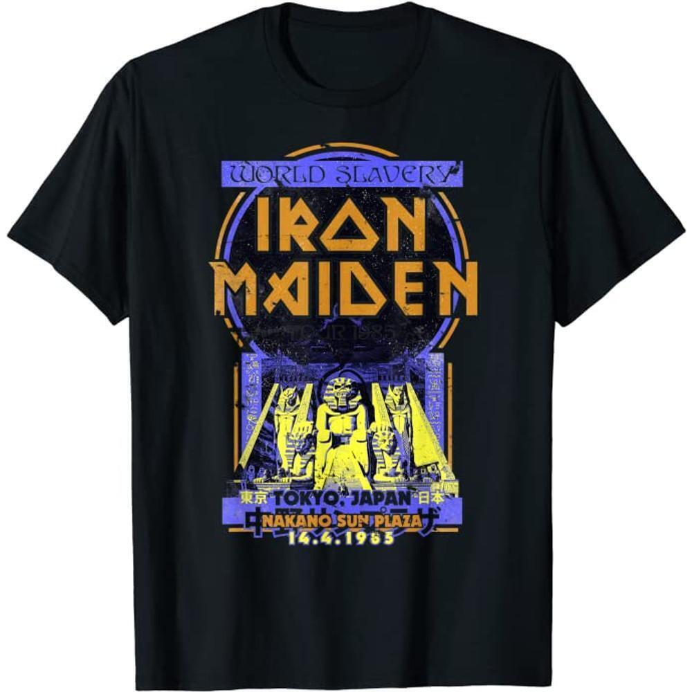 Iron Maiden Powerslave Japan Flyer T Shirt